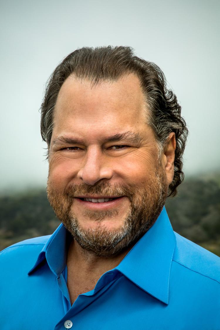 Portrait of Marc Benioff